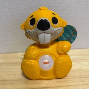 Fisher Price Linkimal Boppin’ Beaver Electronic Musical Interactive Learning Toy